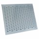 Perforated stainless steel cover plates